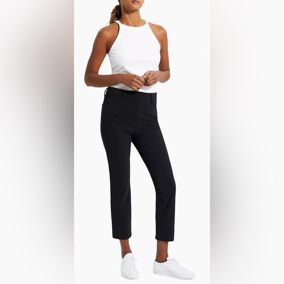 Theory Treeca Ponte Slim-Fit Pants, Size 4 - Picture 2 of 13